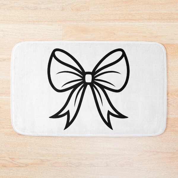 Item preview, Black Outline Ribbon Clipart | Minimalist Ribbon Digital Art | Decorative Black Ribbon Design designed and sold by PnrArtDesign.