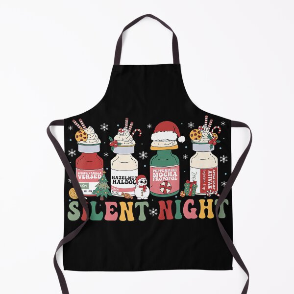 Item preview, Funny Santa Propofol Silent Night ICU Nurses Merry Christmas designed and sold by LouisaOReilly.