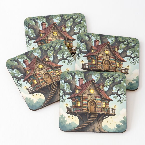 Item preview, Whimsical Treehouse Constructed From Antique Books And Brass Gears designed and sold by Wiss2Arts.