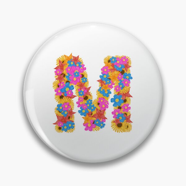 Artikelvorschau, Floral M entworfen und verkauft von mckennamaroney.