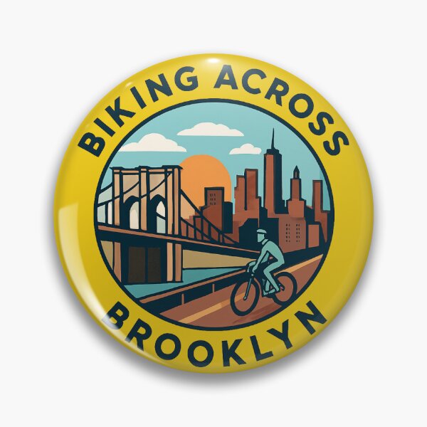 Item preview, Bike across Brooklyn designed and sold by Broken Antler Designs .