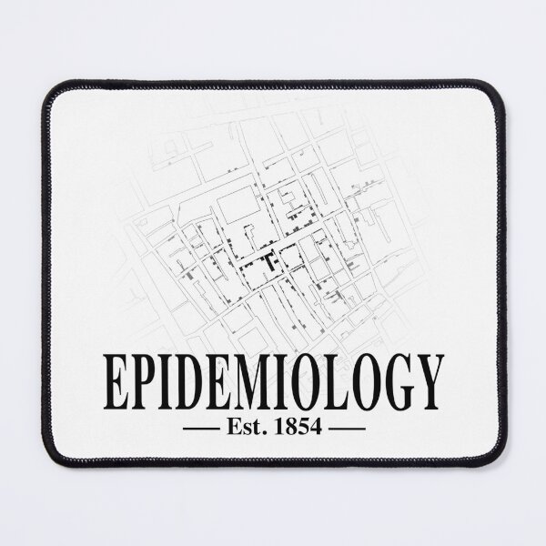 Item preview, The Origin of Epidemiology (John Snow Cholera Map) designed and sold by Young Design Lab.