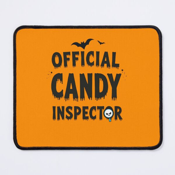Item preview, Official Candy Inspector – Funny Halloween Design designed and sold by ColmarRose.