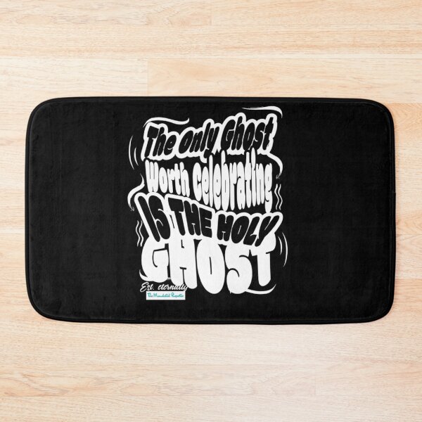 Item preview, Holy Ghost T-Shirt – Christian Fall Tee | Faith Over Fear Black designed and sold by TheReporter1.