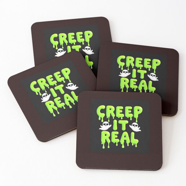 Item preview, Creep It Real – Funny Halloween Quote Design designed and sold by ColmarRose.