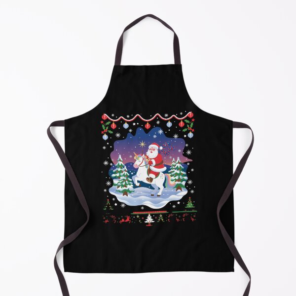 Item preview, Santa Claus Riding On A Unicorn Christmas Funny designed and sold by Turbotine.
