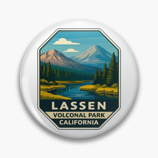 Item preview, Lassen Volcanic National Park California Sticker designed and sold by Ismeal Von.
