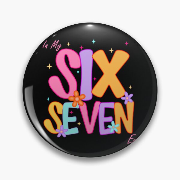 Item preview, In My Six Seven Era – Trendy Retro Aesthetic Meme Design designed and sold by Alluka Brand.