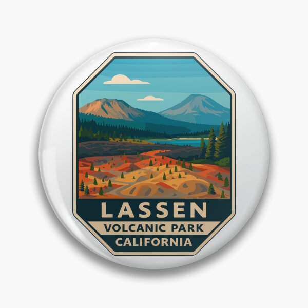 Item preview, Lassen Volcanic National Park California Sticker designed and sold by Ismeal Von.