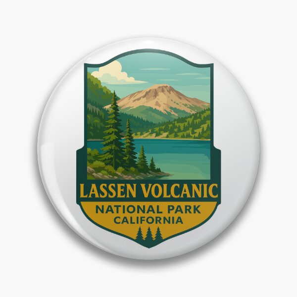 Item preview, Lassen Volcanic National Park California Sticker designed and sold by Ismeal Von.