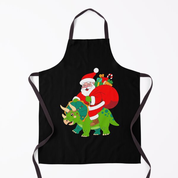 Item preview, Santa Riding Triceratops Dinosaur Christmas Xmas Squad designed and sold by Turbotine.