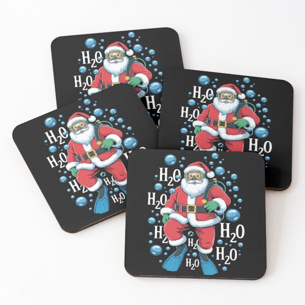 Item preview, Santa Scuba Diver Christmas Xmas Humor Joke designed and sold by Turbotine.