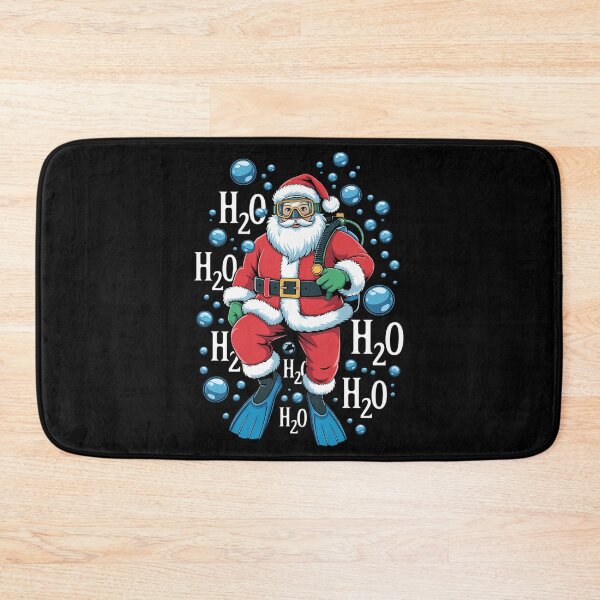 Item preview, Santa Scuba Diver Christmas Xmas Humor Joke designed and sold by Turbotine.