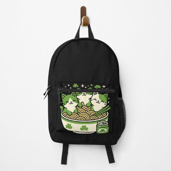 Item preview, Irish Ramen Cats Cute Anime St Patrick_s Day Women Girls designed and sold by cawtoon.