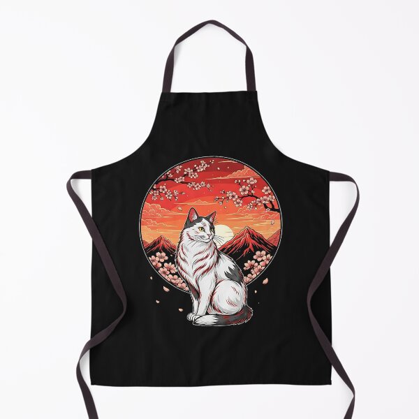 Item preview, Kawaii Cat Anime Japanese Retro Men Women Kids Funny Cat designed and sold by cawtoon.