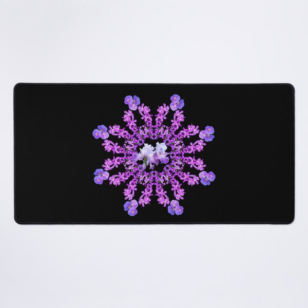 Item preview, Iris Splashacata, Orchids, Lilac Cranesbill  Mandala designed and sold by Shapes-Mania.