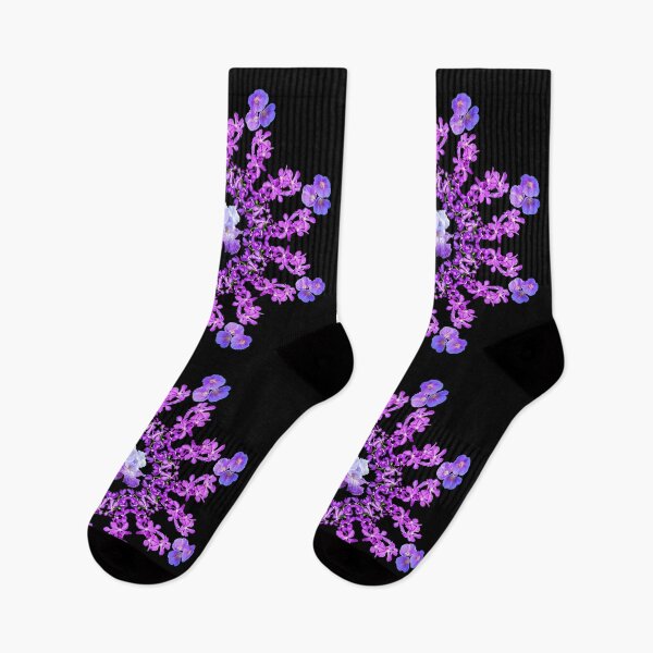 Item preview, Iris Splashacata, Orchids, Lilac Cranesbill  Mandala designed and sold by Shapes-Mania.