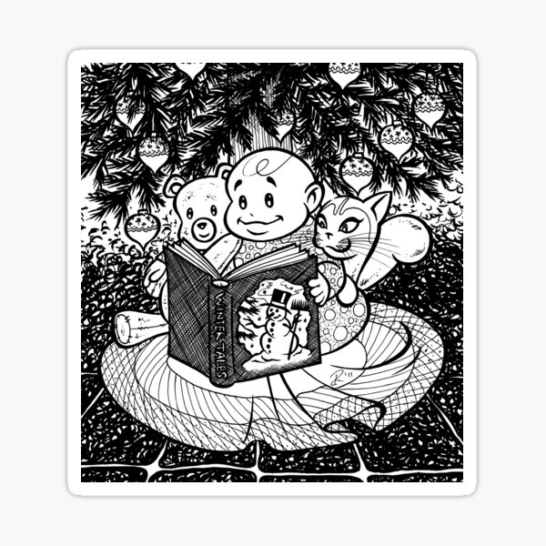 Winter Tales Sticker