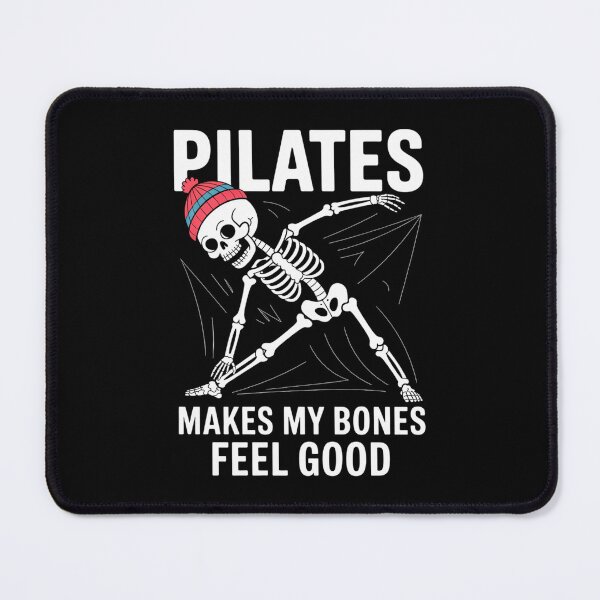 Item preview, Skeleton Pilates Meditation Xmas Funny designed and sold by DeadlockCrew.