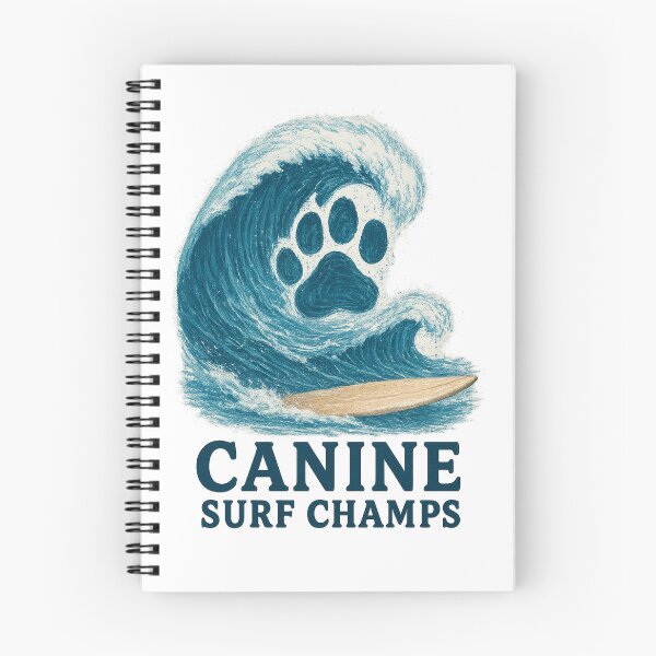 Item preview, Canine Surf Champs — Funny Dog Surfing Competition Shirt designed and sold by AdelStore.