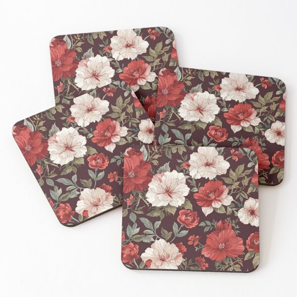 Item preview, Red Blooming Flowers designed and sold by CoolPixels.