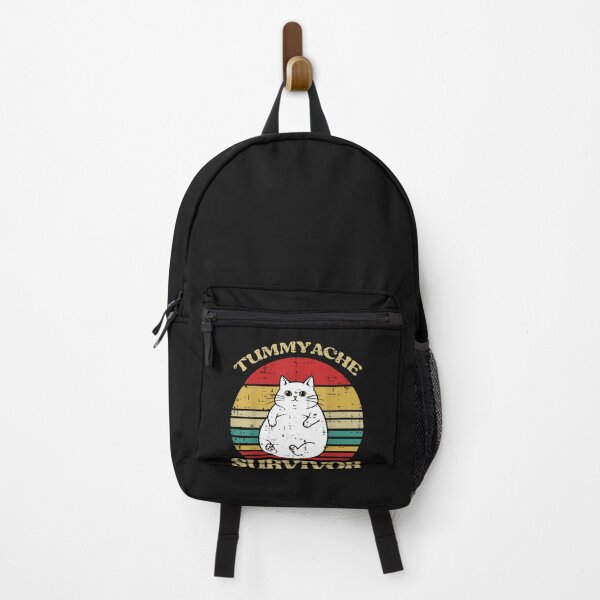 Item preview, Fat Cat Tummy Ache Survivor Funny Saying Meme Men Women Kids  designed and sold by grumpzara.