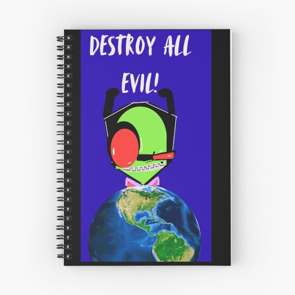 Item preview, DESTROY ALL EVIL INVADER ZIM designed and sold by GrindWardrobe.