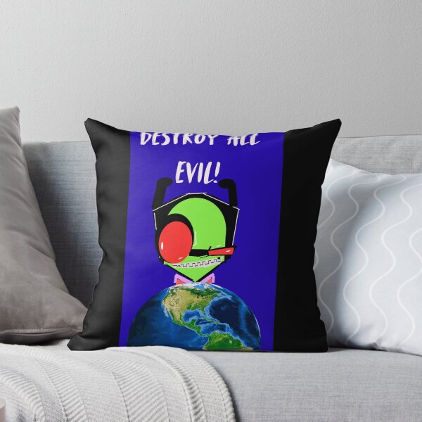 Item preview, DESTROY ALL EVIL INVADER ZIM designed and sold by GrindWardrobe.