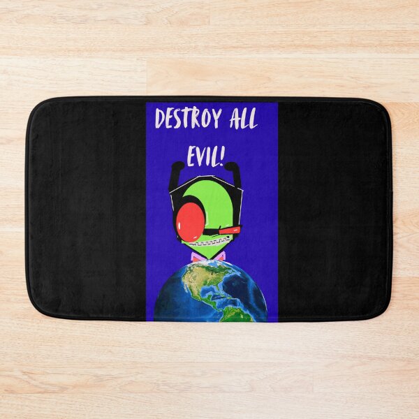 Item preview, DESTROY ALL EVIL INVADER ZIM designed and sold by GrindWardrobe.