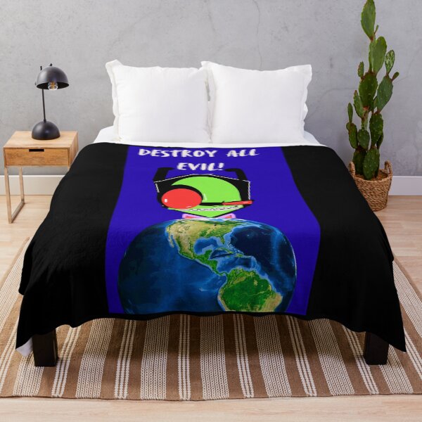 Item preview, DESTROY ALL EVIL INVADER ZIM designed and sold by GrindWardrobe.