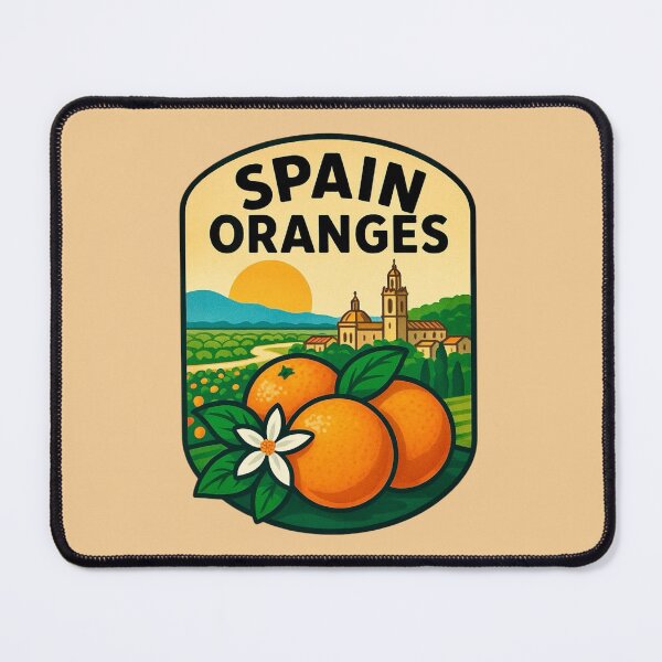 Item preview, Spain Oranges - Valencia Citrus Heritage designed and sold by Myra365Art.