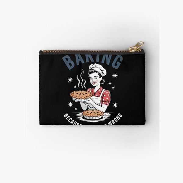 Item preview, Baking Because Murder Is Wrong designed and sold by blueyeeti.