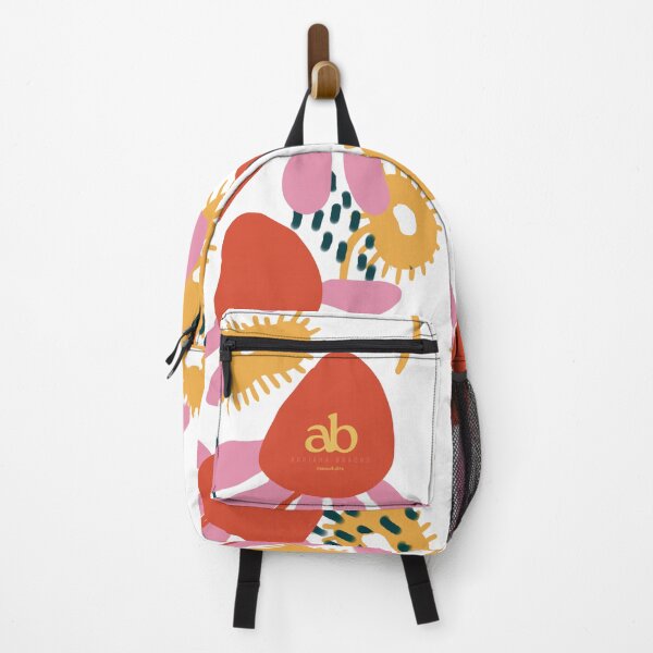 Item preview, Modern wild flowers in red an pink designed and sold by Adriana Bracho.