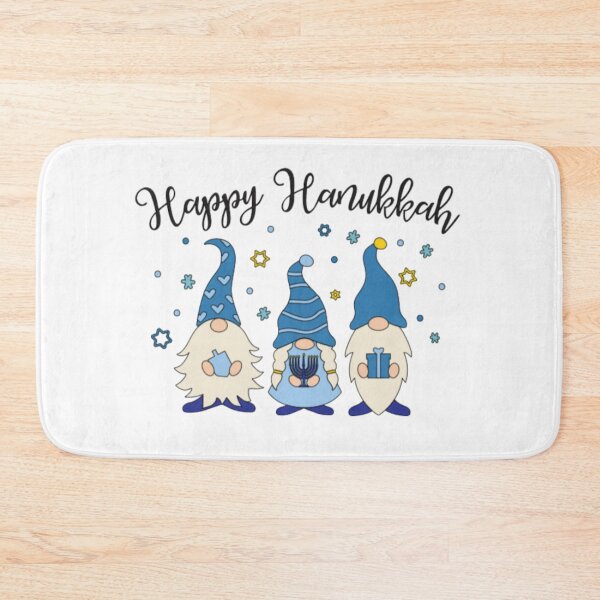 Aperçu de l'œuvre Joyeux Hanoukka Gnomes créée et vendue par Love Levi.