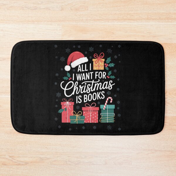 Item preview, Christmas Books Lovers Bookworm designed and sold by blueyeeti.