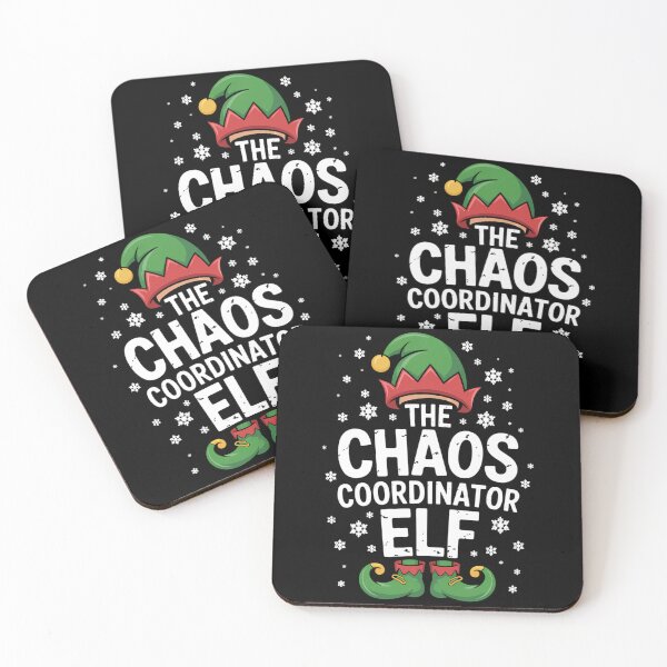 Item preview, Christmas Chaos Coordinator Elf Xmas Family designed and sold by blueyeeti.
