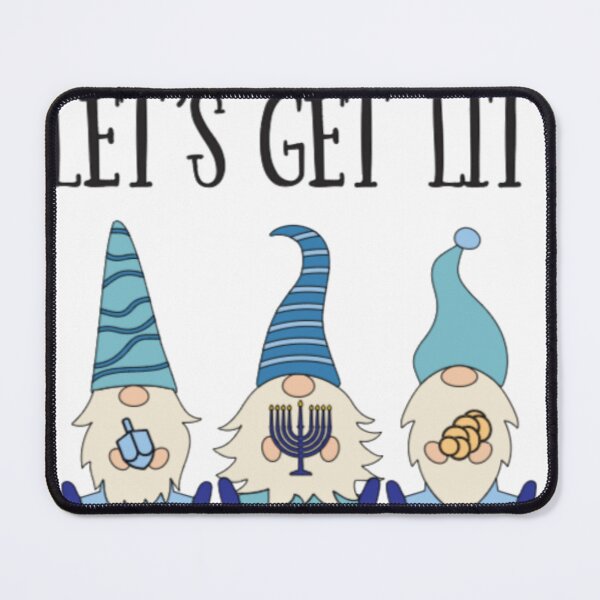 Item preview, Let's Get Lit- Hanukkah Gnomes designed and sold by Love Levi.