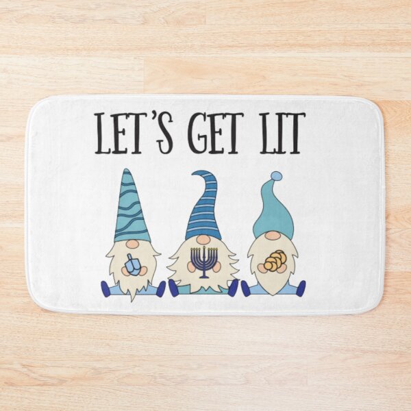 Item preview, Let's Get Lit- Hanukkah Gnomes designed and sold by Love Levi.