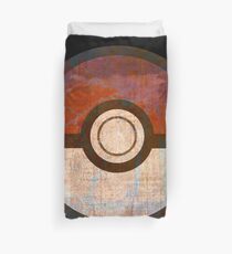 Distressed Pokeball Duvet Cover