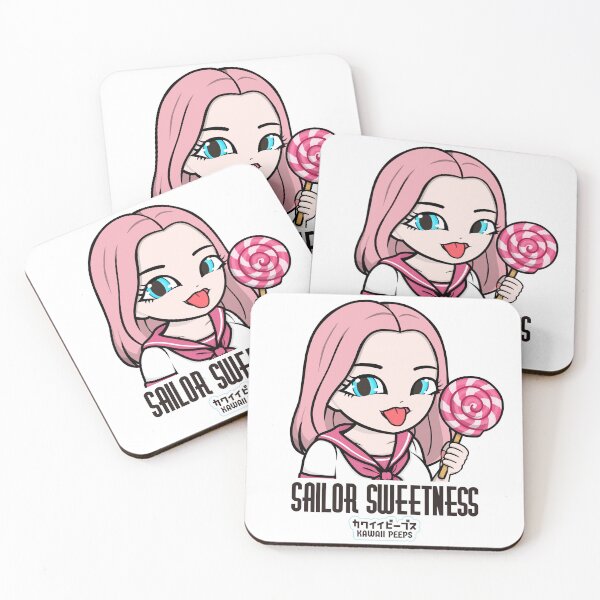 Item preview, Halloween Lollipop Candy “Sailor Sweetness” Kawaii Anime Girl Design designed and sold by P-L-Sardines.
