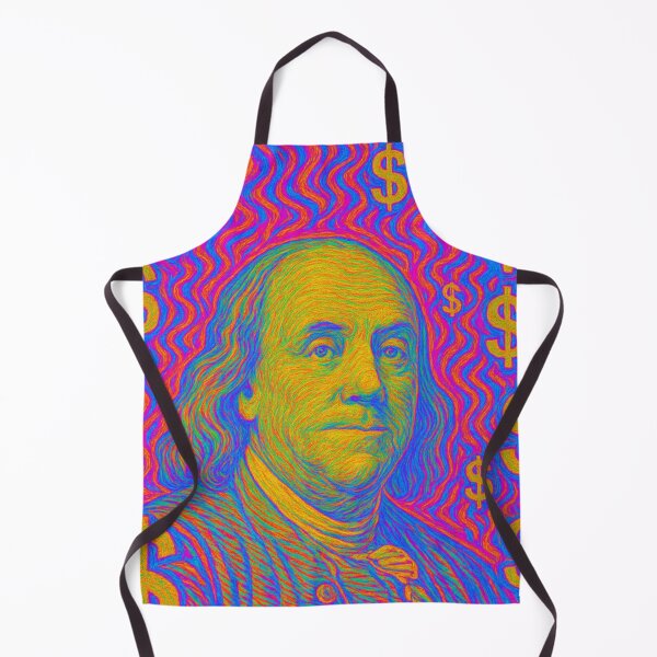 Item preview, Psychedelic Benjamins – Neon Money Vision designed and sold by getpressedshirt.