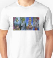 Muppets Haunted Mansion Stretching Room Portraits Unisex T-Shirt