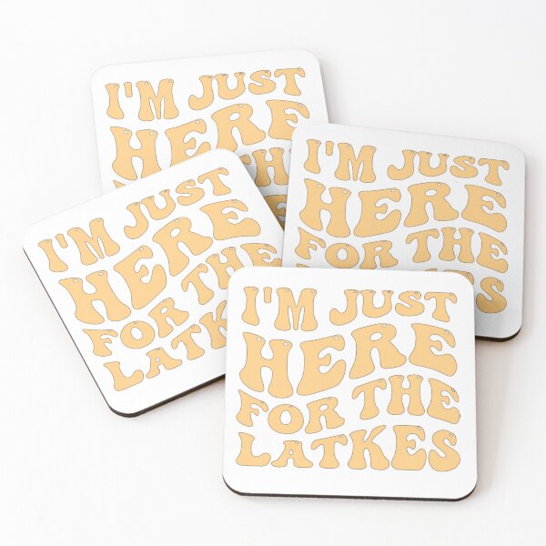 Item preview, I'm Just Here For The Latkes designed and sold by Love Levi.