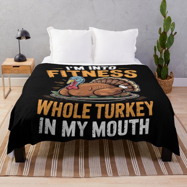 Item preview, Fitness Turkey Funny Thanksgiving designed and sold by DoorwayThreads.