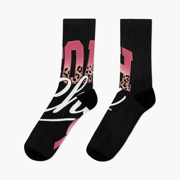 Item preview, Football Cheer Coach Ribbon Breast Cancer Awareness designed and sold by DoorwayThreads.