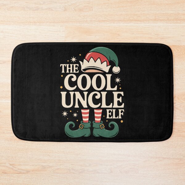 Item preview, Fun Cool Uncle Elf Family Christmas designed and sold by DoorwayThreads.