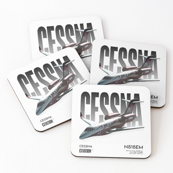 Item preview, Cessna Citation X | Promo | N818EM designed and sold by Dihedral Mockups.