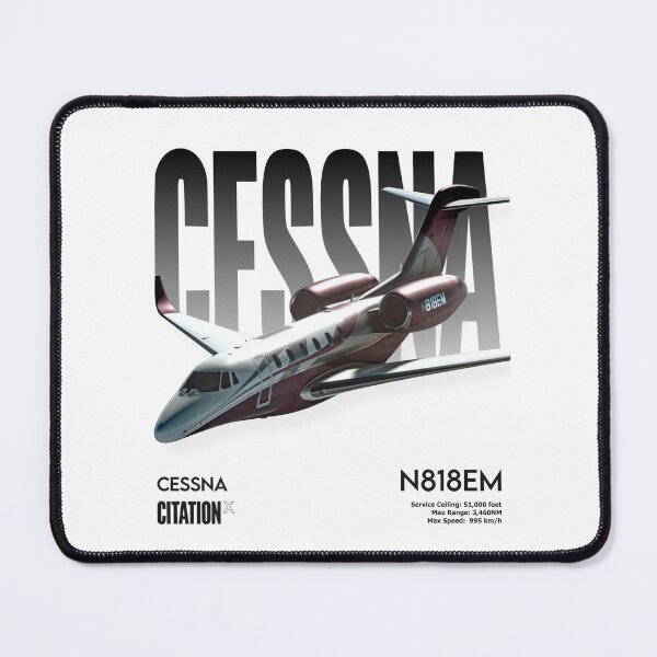 Item preview, Cessna Citation X | Promo | N818EM designed and sold by Dihedral Mockups.