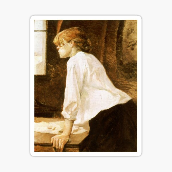 Artikel-Vorschau von Henri de Toulouse-Lautrec "Die Wäscherin", designt und verkauft von Alexandra Dahl.