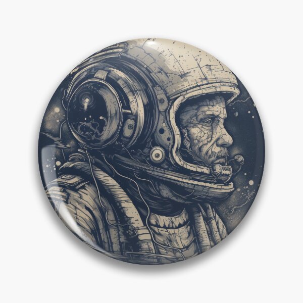 Artikelvorschau, Surrealer Astronaut im Sternenlicht der Sternbilder entworfen und verkauft von FlowerPowerPow.